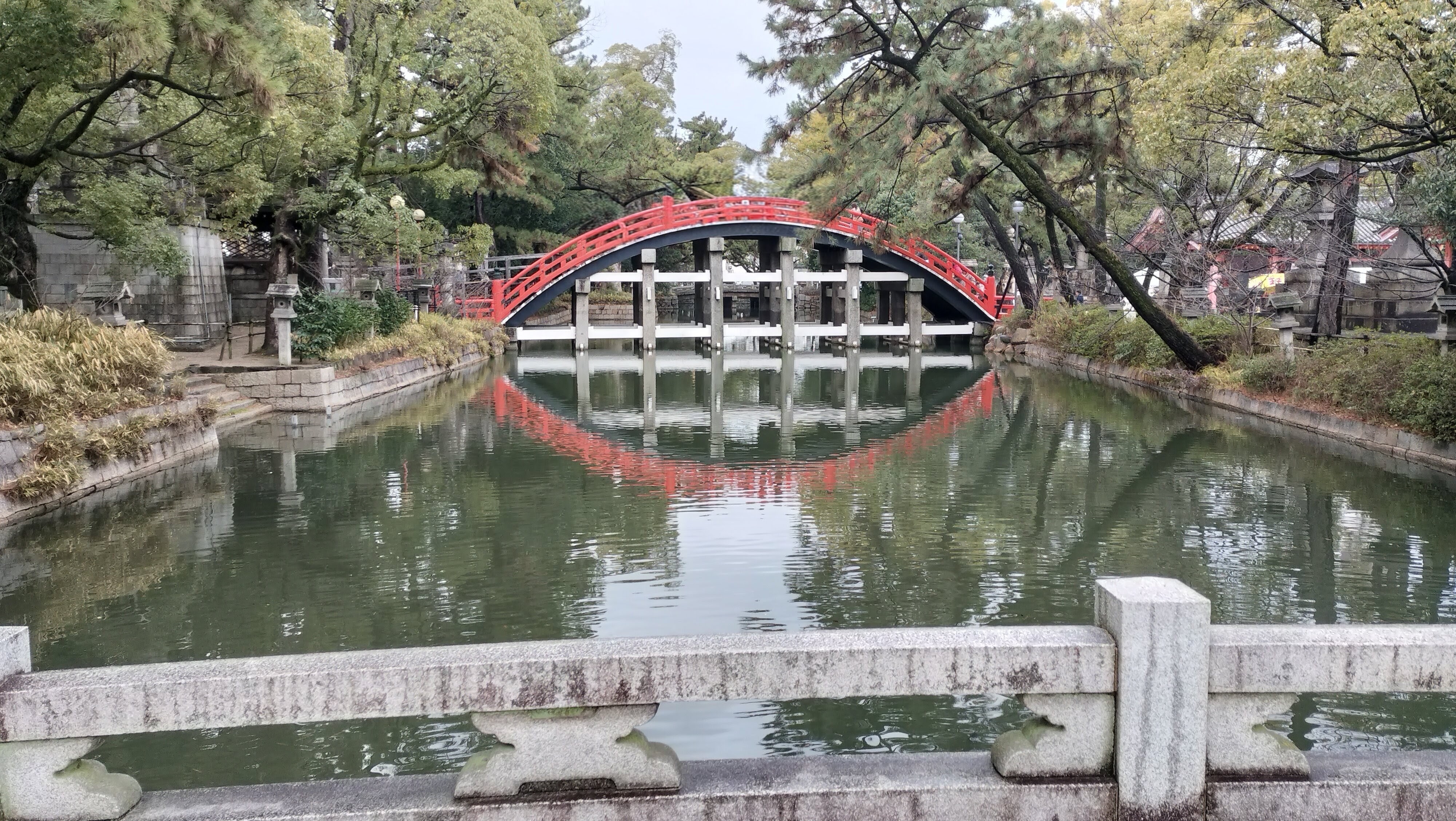住吉大社の『太鼓橋』