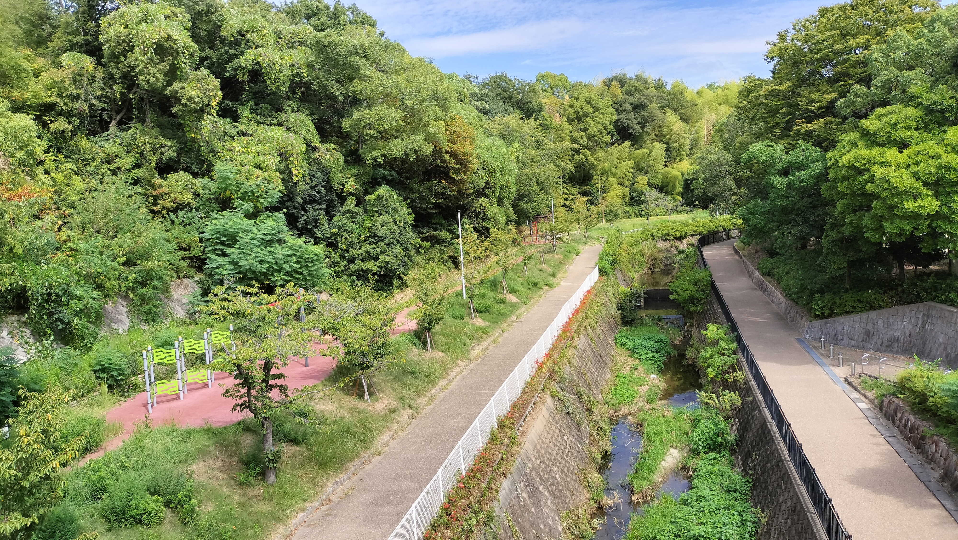 寝屋川公園景色